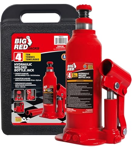 Amazon.com: AME INTL 20-Ton Air/Hydraulic Bottle Jack, Low Profile